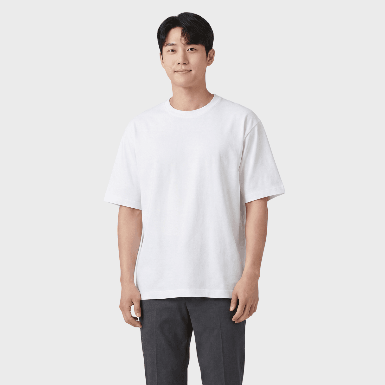 2팩 코튼 레귤러핏 반팔티