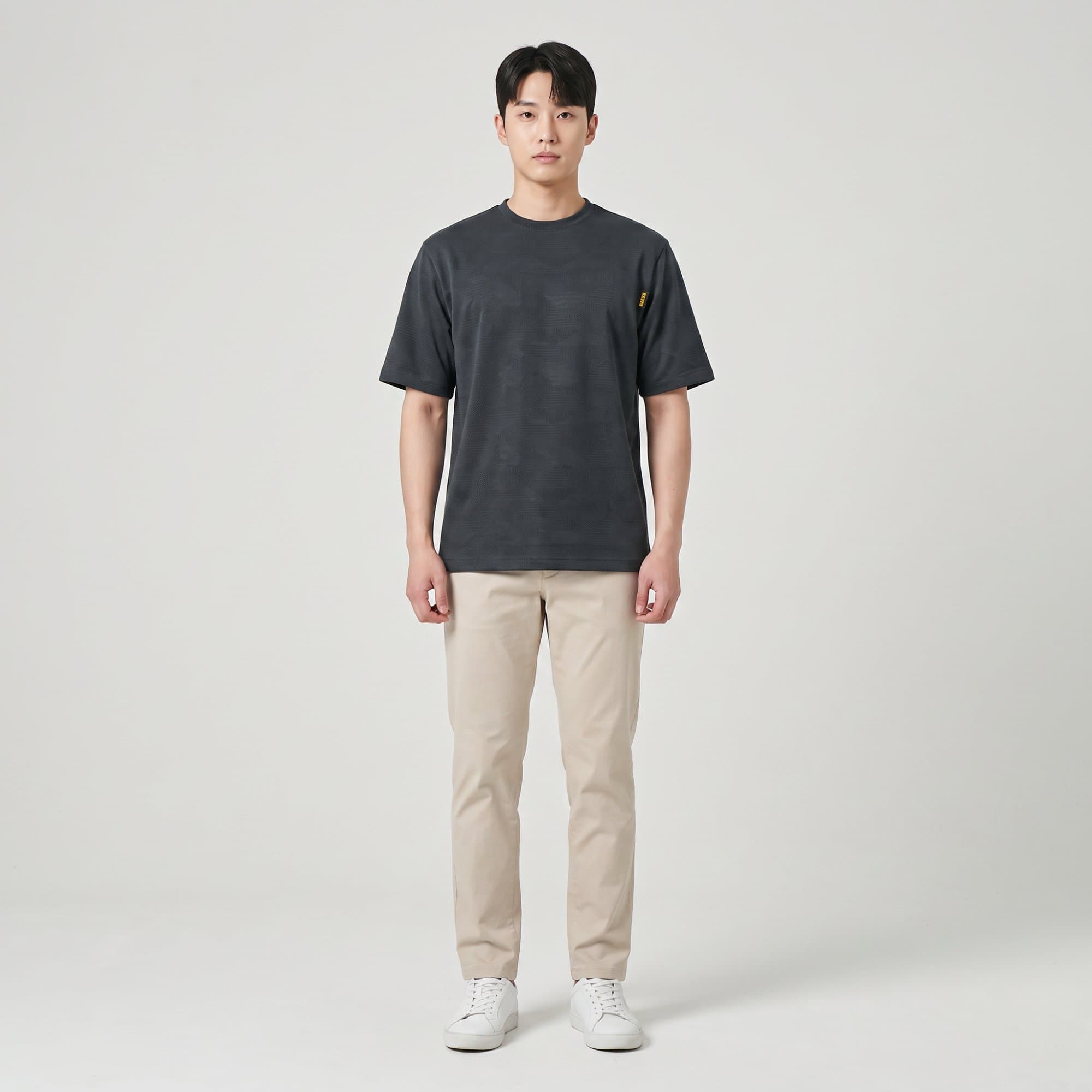 자가드 펜홀더 라벨 티셔츠 2