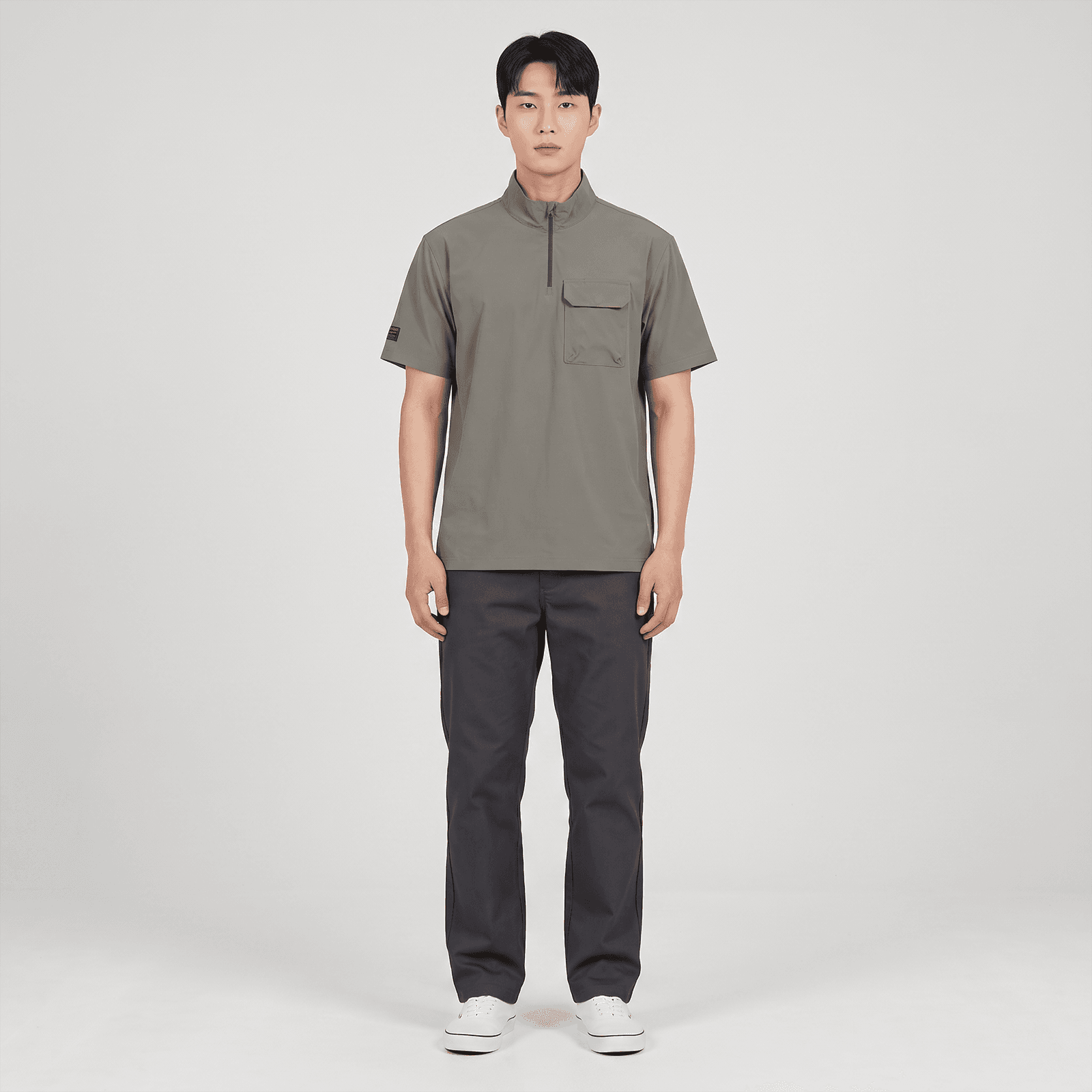 핵소 쿨 1/4 집 티셔츠 2
