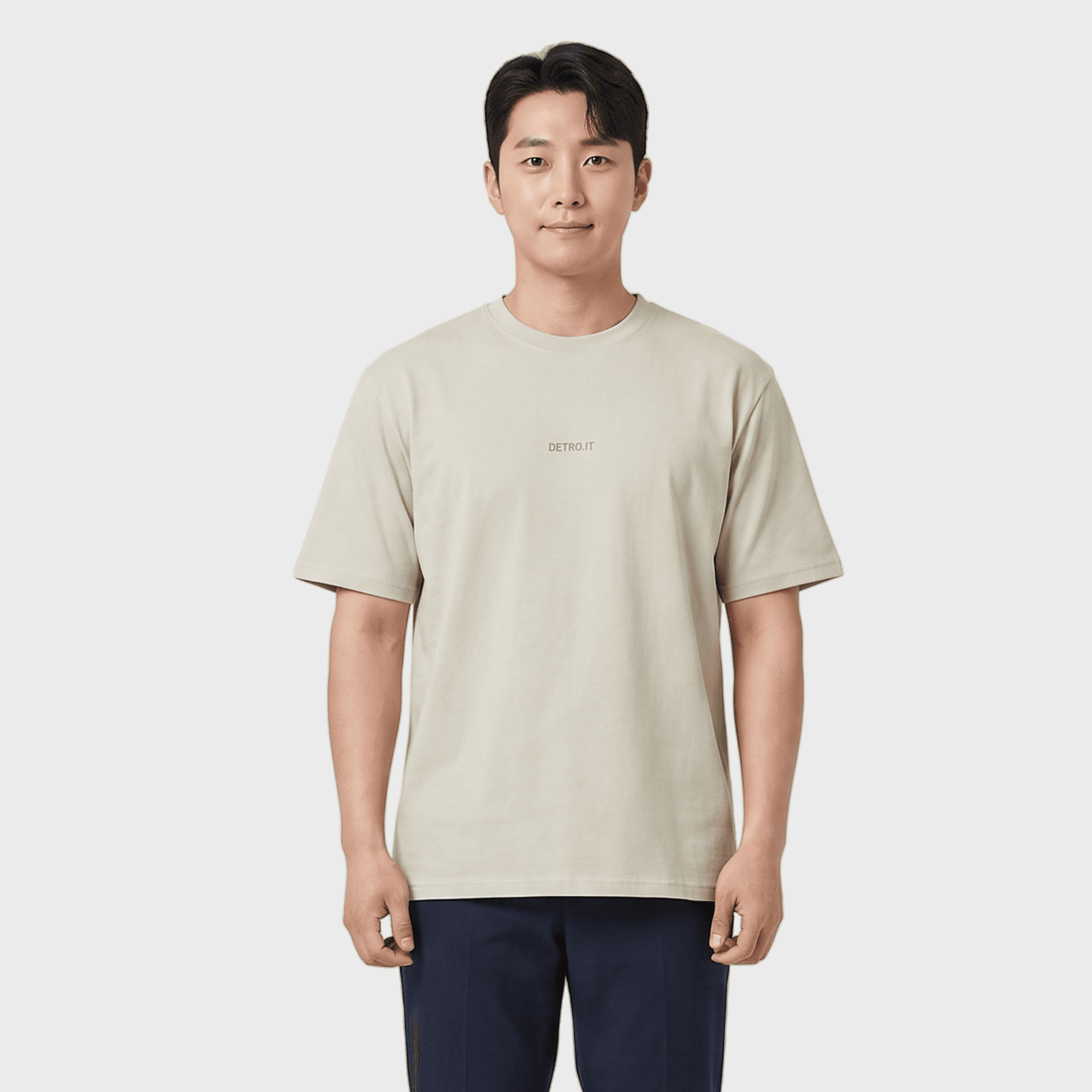 썸머 피그먼트 크루넥 반팔티